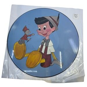 Wizard of Oz Pinocchio Picture Disc LP‎ Disney Soundtrack Collectible Record